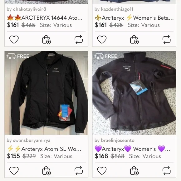 Arcteryx SCAMMERS!! Be aware!!! - Picture 1 of 6